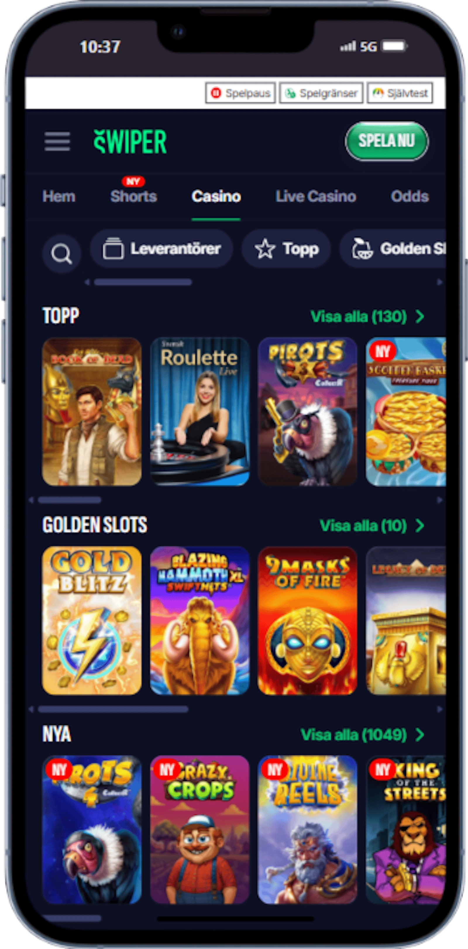 Swiper casino iphone 13 PRO