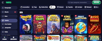 Swiper natcasino hemsida