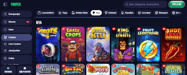 Swiper natcasino hemsida