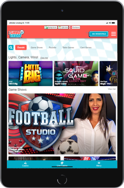 Turbovegas ipad mini