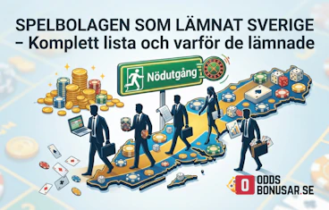 Undersokning Spelbolag som lamnat Sverige