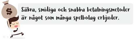 Betalningsmetoder betting spelbolag bettingsidor