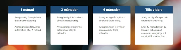 Icke-licensierade spelbolag och Spelpaus