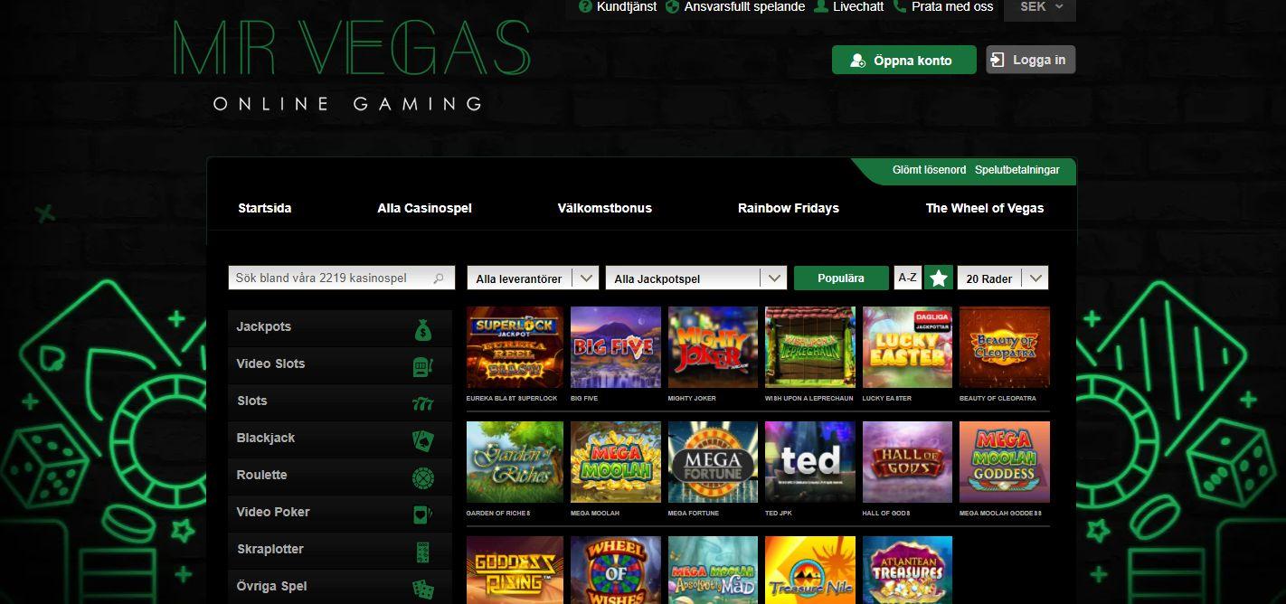 Mrvegas online casino