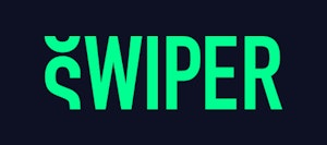 Swiper logo background